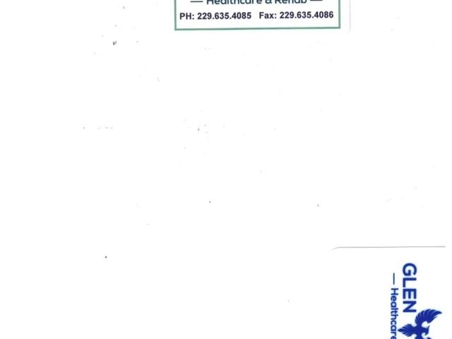 GLEN EAGLE HEALTHCARE AND REHAB